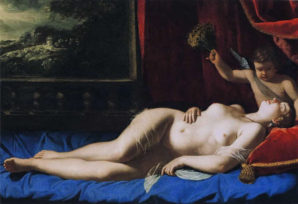 O atributo alt desta imagem está vazio. O nome do arquivo é 1200px-artemisia_gentileschi_-_sleeping_venus.jpeg