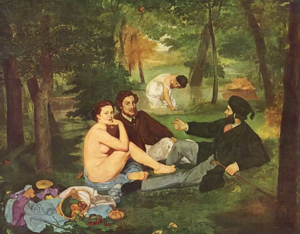 Piquenique na relva, Édouard Manet