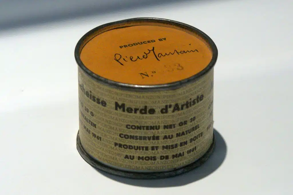Merda de artista, de Piero Manzoni