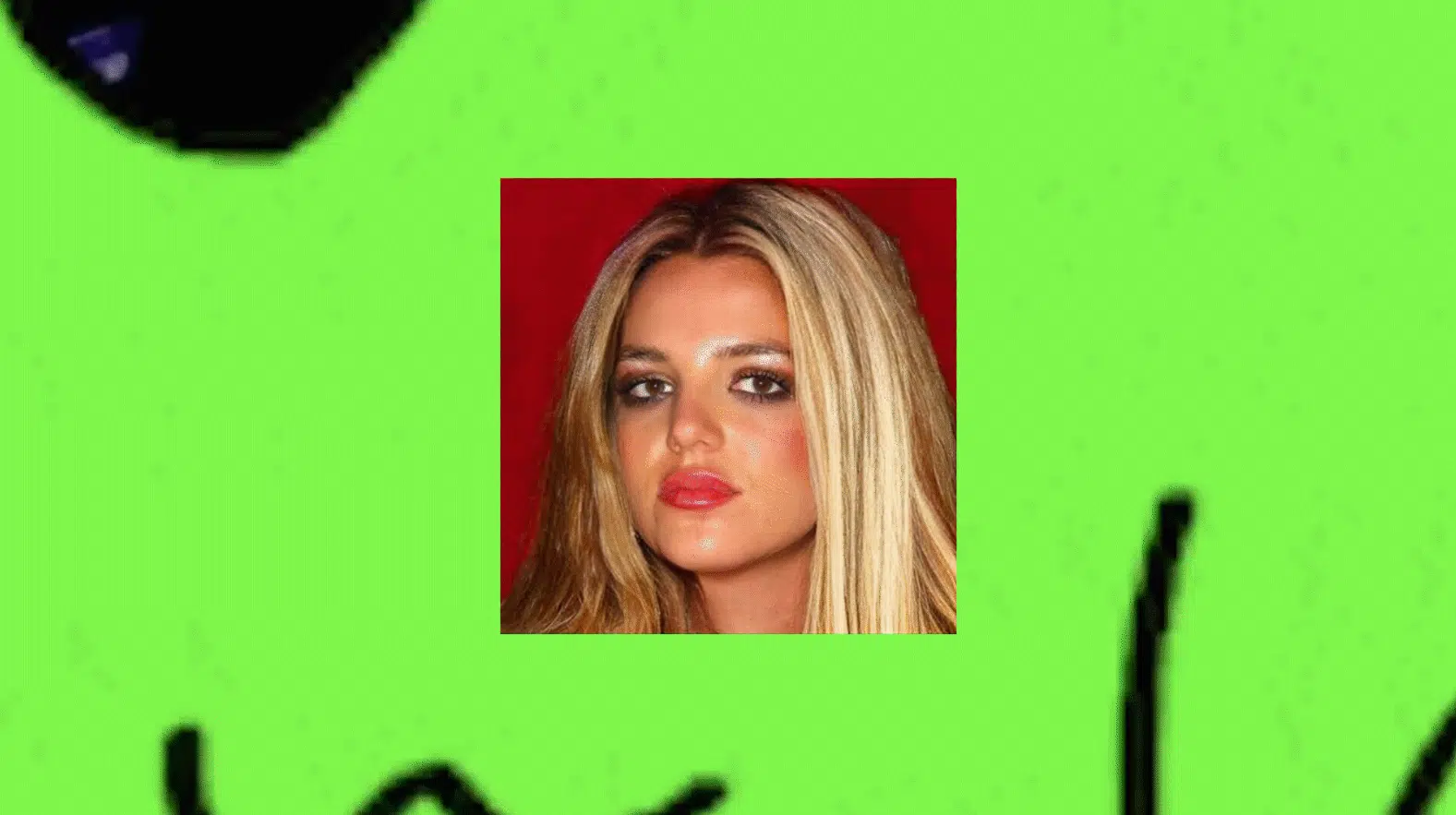 Still da obra Von Britney, NFT incorporado ao acervo do MAC USP. Gustavo Von Ha, 2021.