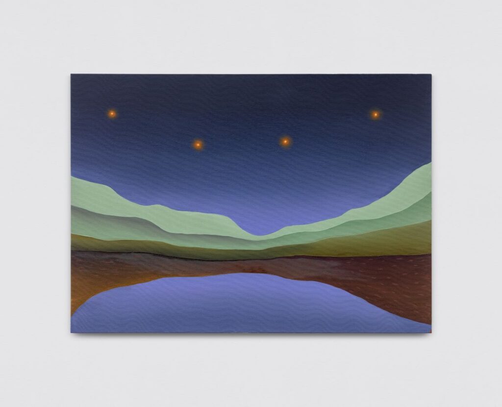 Rafael Chavez, "A mesma estrela que brilha aqui, brilha lá" 2026. Divulgação: Casa Triângulo.