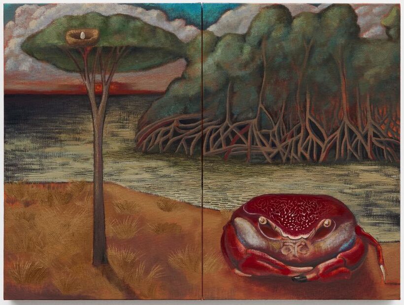 Anna Livia Taborda Monahan "Carangueijo e ovo" , 2025. Divulgação.