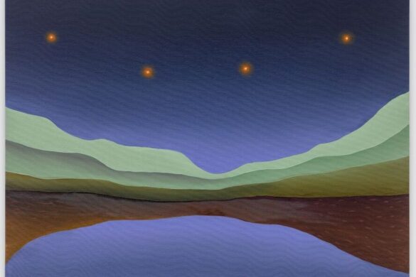 Rafael Chavez, "A mesma estrela que brilha aqui, brilha lá" 2026. Divulgação: Casa Triângulo.