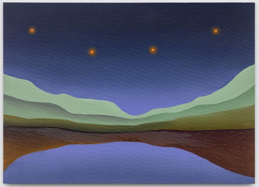 Rafael Chavez, "A mesma estrela que brilha aqui, brilha lá" 2026. Divulgação: Casa Triângulo.