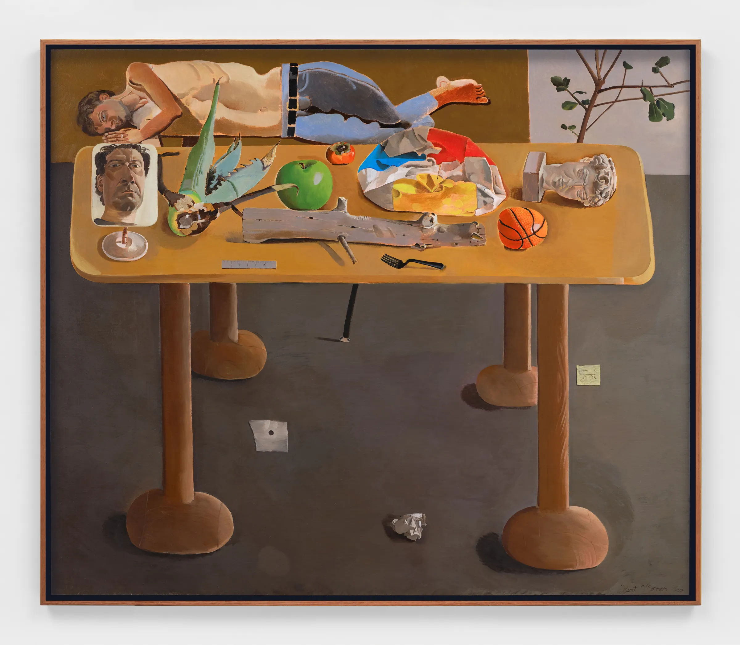 Kent O'Connor. "Objects from the Landscape on a Table", 2025