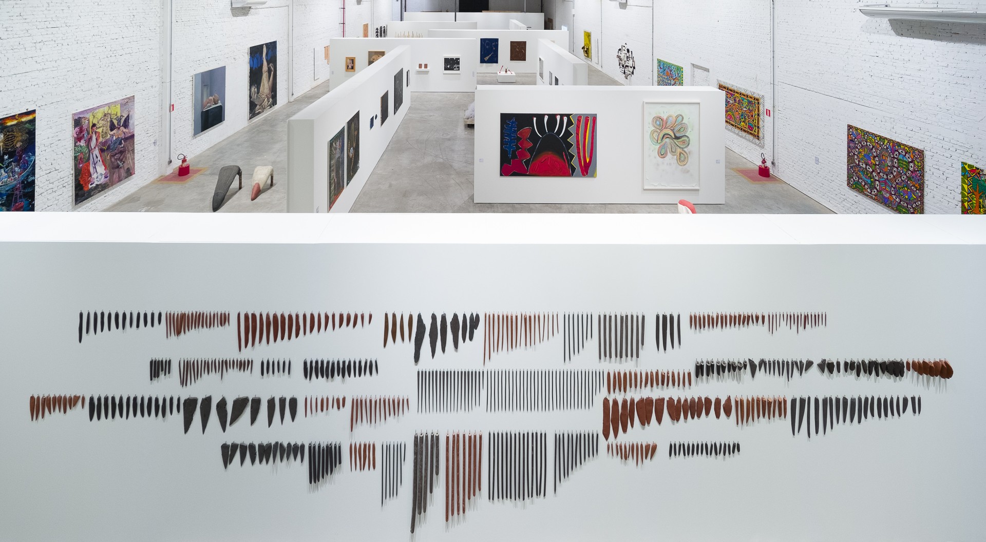 Vista de Constelação em Trânsito no Galpão da Lapa.