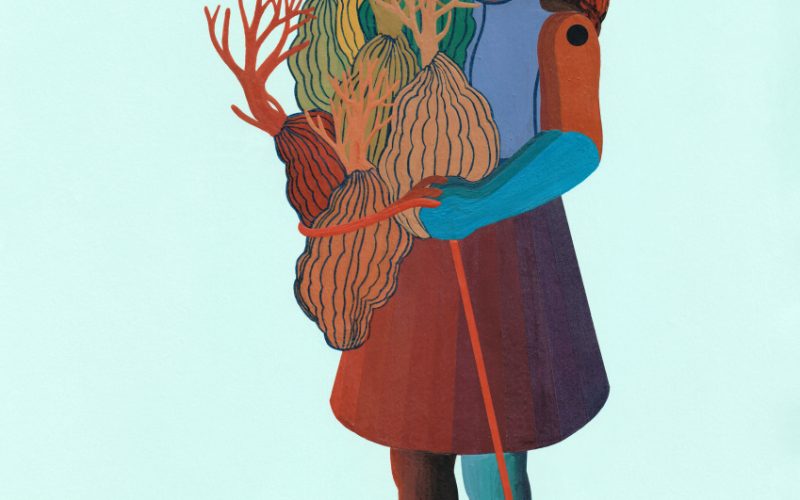 Otobong Nkanga, Social Consequences V: The Harvest 2022. Musée d'Art Moderne de Paris.