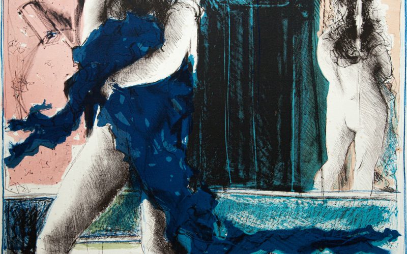 9. Sem título, c. 1980 Litografia 56 x 76 cm Col. Maisa Byington Foto Guilherme Isnard