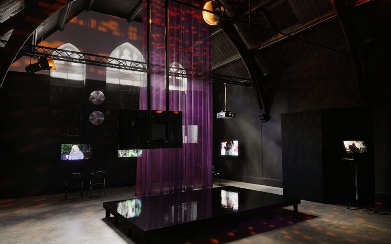 Hilary-Lloyd_Very-High-Frequency_2025_Installation-view-at-Studio-Voltaire