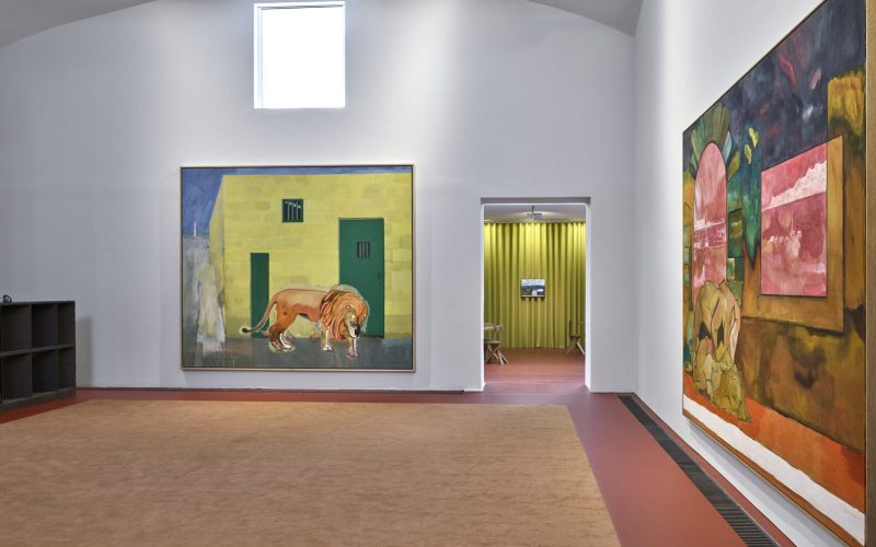 Peter Doig. House of Music, 2025. Cortesia da Serpentine Gallery.