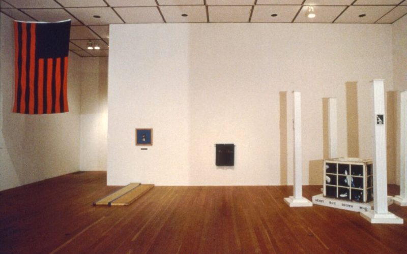 Installation-view-of-‘The-Theater-of-Refusal-Black-Art-and-Mainstream-Criticism-organized-by-Charles-Gaines-University-Art-Gallery-UAG-University-of-California-Irvine-1993