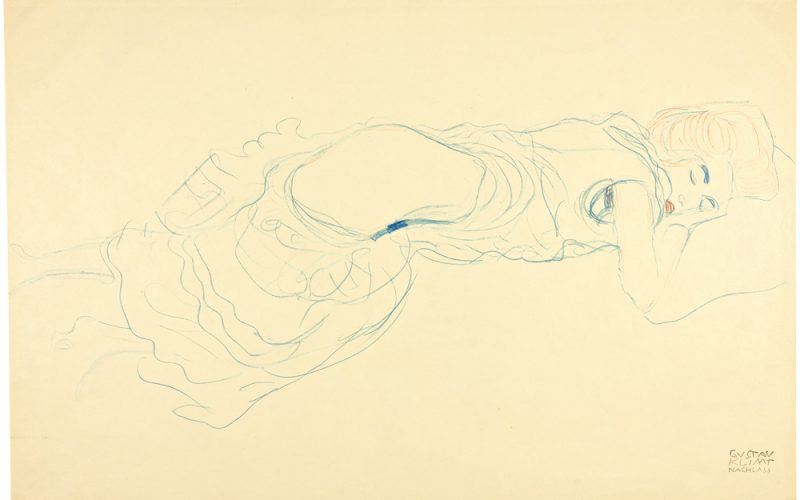 Klimt-Reclining-Semi-Nude_-to-the-Right-_Study-for-Water-Serpents-II_-email