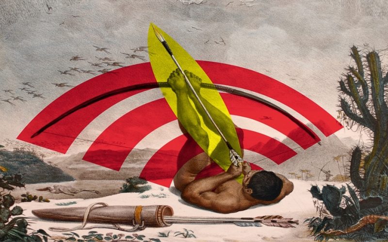 (Maison de l’Amérique Latine) Denilson, Baniwa, Arqueiro digital, 2017 (1)