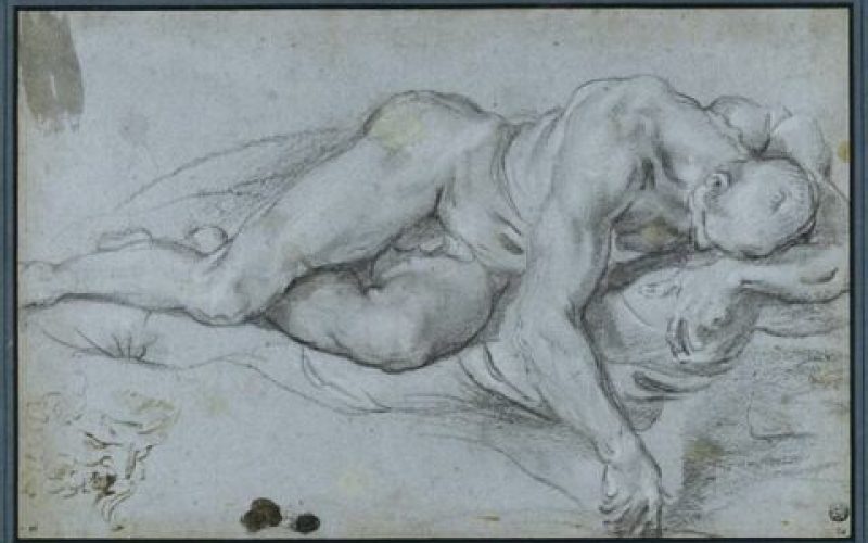 Annibale Carracci, Tithon. 1599. Cortesia do Museu do Louvre.