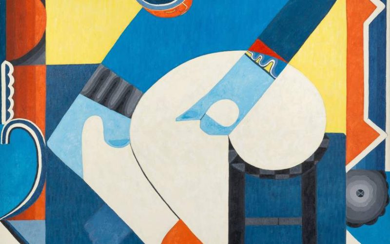 Uzo Egonu. Stateless People: An Artist with Beret. 1981.