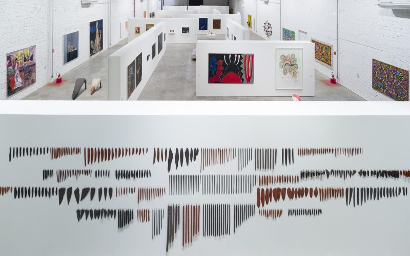 Vista de Constelação em Trânsito no Galpão da Lapa.