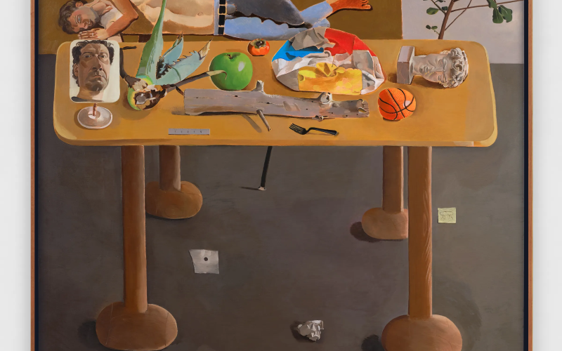 Kent O'Connor. "Objects from the Landscape on a Table", 2025